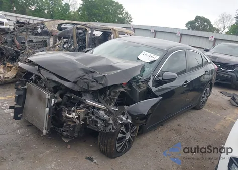 2016 Honda Civic Lx from USA, damaged, VIN 19XFC2F54GE011083